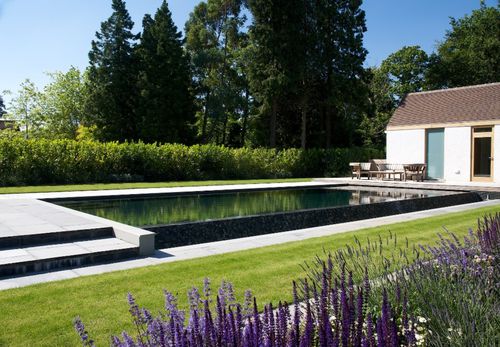 Piscina corridoio di nuoto - SURREY - GUNCAST SWIMMING POOLS - da esterno / interrata / in legno