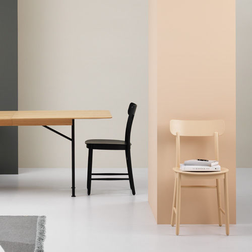Sedia da pranzo classica - FIGURINE - Fogia - da interno / in rovere / per edifici pubblici