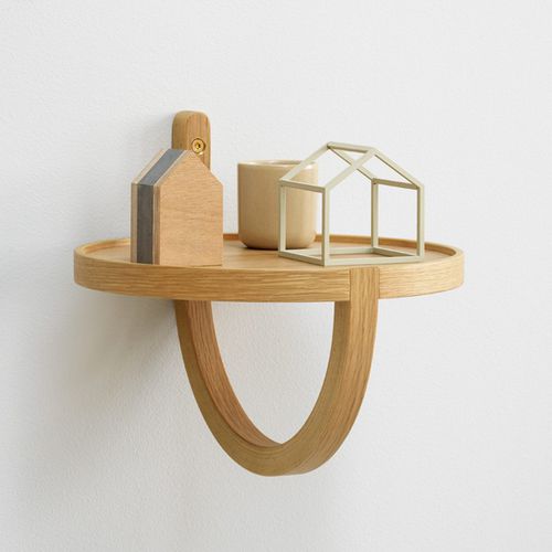 Mensola - ARCHETTO - Fogia - contemporaneo / in rovere / in MDF