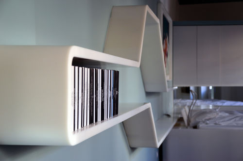 Mensola - V-korr Creative Surface - contemporaneo / in Solid Surface / retroilluminato