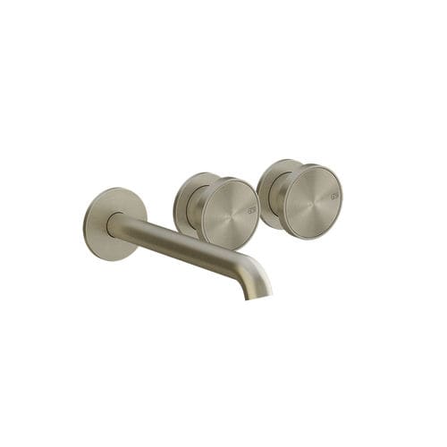 Miscelatore doppio comando per lavabo - 66090 - GESSI SPA - da parete / in ottone / da bagno