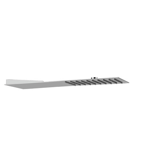 Soffione doccia da parete - 33061 - GESSI SPA - rettangolare / a pioggia