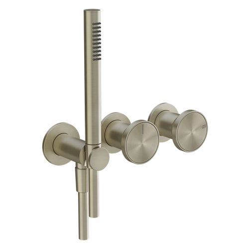 Miscelatore doppio comando per doccia - 66036 - GESSI SPA - da parete / in ottone / da bagno