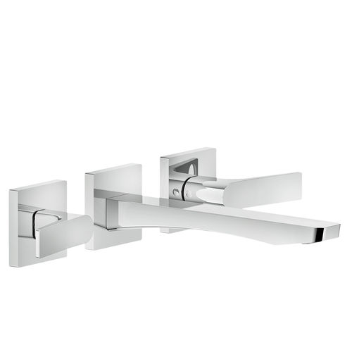 Miscelatore doppio comando per lavabo - 59090 - GESSI SPA - da parete / in metallo / da bagno