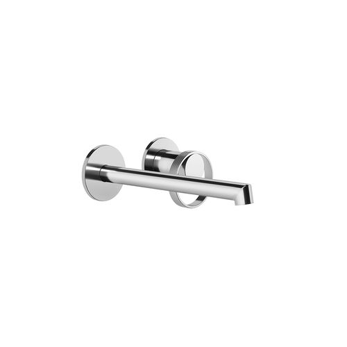 Miscelatore per lavabo - ANELLO : 63383 - GESSI SPA - da parete / in metallo / da bagno