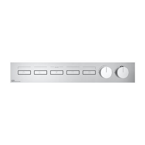 Miscelatore doppio comando per doccia - 63018 - GESSI SPA - da parete / termostatico / in metallo