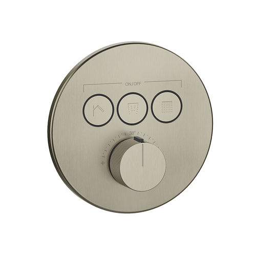 Miscelatore da doccia - 38716 - GESSI SPA - da parete / termostatico / in metallo cromato