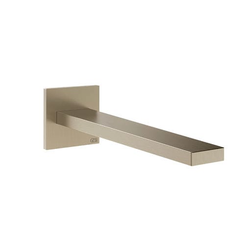 Bocca per lavabo in metallo - 73102 - GESSI SPA - da parete / Made in Italy
