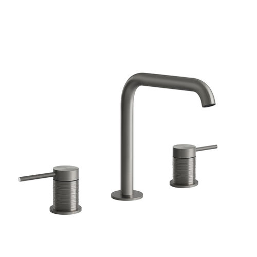 Miscelatore doppio comando per lavabo - 54312 - GESSI SPA - da appoggio / in acciaio inossidabile / da bagno