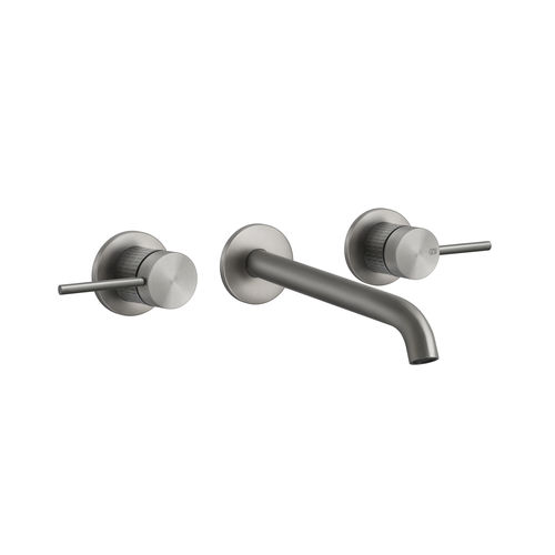 Miscelatore doppio comando per lavabo - 54294 - GESSI SPA - da parete / in metallo / da bagno