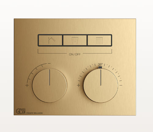 Miscelatore da doccia - 63006 - GESSI SPA - da parete / da appoggio / in metallo