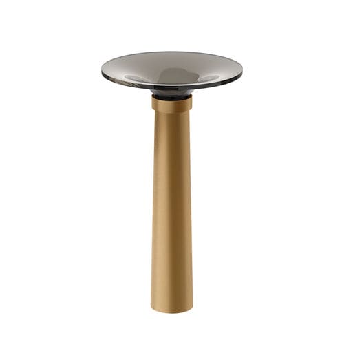 Lavabo autoportante - AREA PRO - GESSI SPA - in metallo / con piano integrato / rotondo