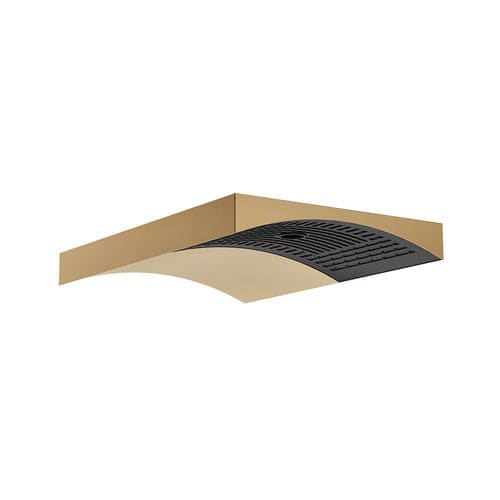 Soffione doccia da incasso a soffitto - AREA PRO - GESSI SPA - quadrato / a pioggia / contract