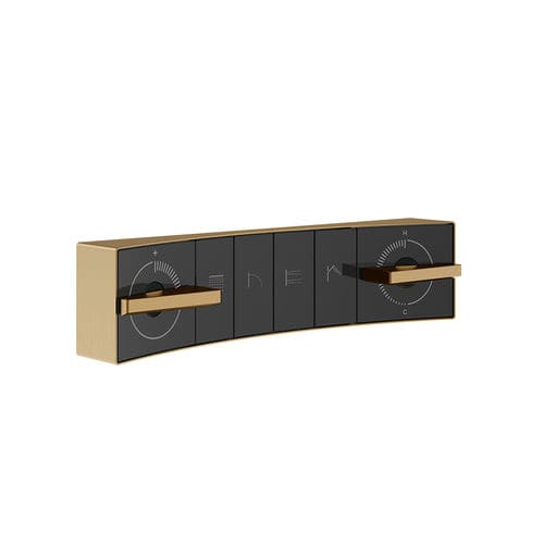 Set vasca in metallo - AREA PRO - GESSI SPA - da parete / contemporaneo / contract