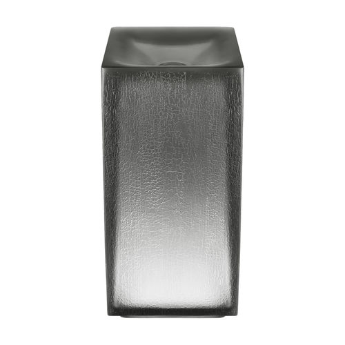 Lavabo autoportante - AREA PRO - GESSI SPA - con piano integrato / quadrato / 1 foro