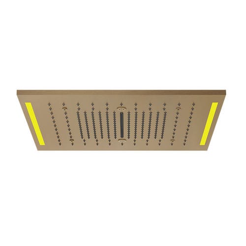 Soffione doccia da incasso a soffitto - 57977 - GESSI SPA - rettangolare / per ufficio / per hotel