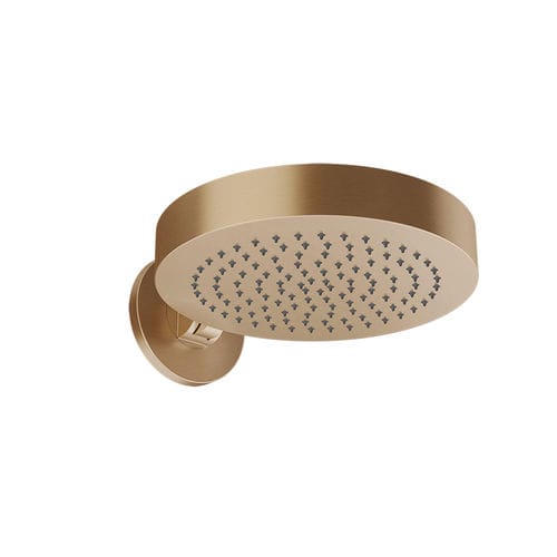 Soffione doccia da parete - AREA PRO - GESSI SPA - rotondo / con soffione regolabile