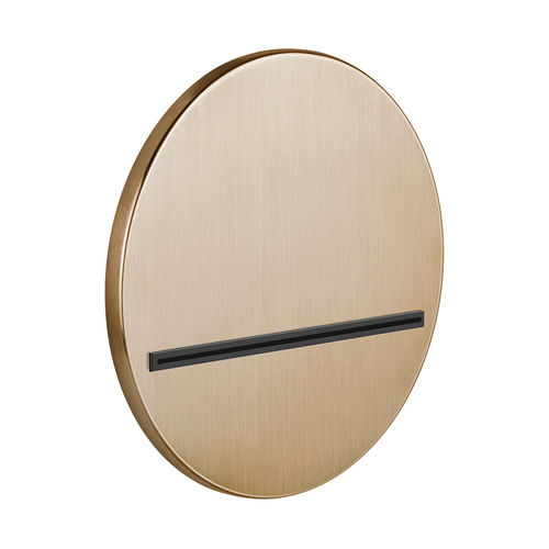 Soffione doccia da parete - 65295 - GESSI SPA - da incasso / rotondo / a cascata