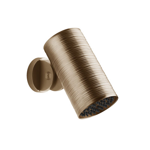 Soffione doccia da parete - AREA PRO - GESSI SPA - cilindrico / a pioggia / contract
