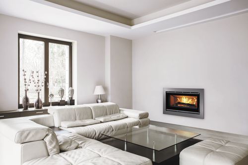 Inserto per camini a doppia faccia - C-100 PLUS - Carbel - a legna