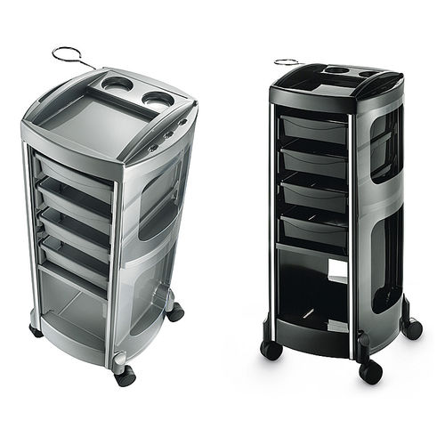 Carrello terapia - GENIUS - FEDERICO MARTINEZ FM - per parrucchiere / in plastica