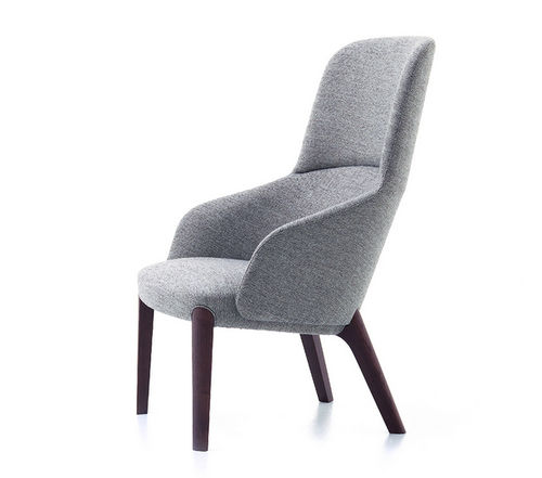 Poltrona contemporanea - BELLEVUE - Very Wood - in legno / bergère / con schienale alto