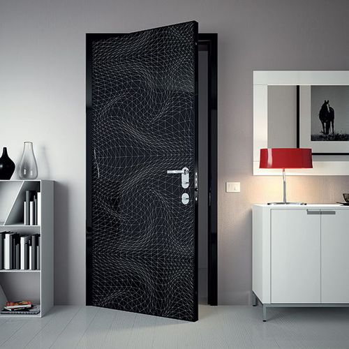 Porta da interno - ESSENZIA - Di.Bi. Porte Blindate - in acciaio / battente / senza vetri