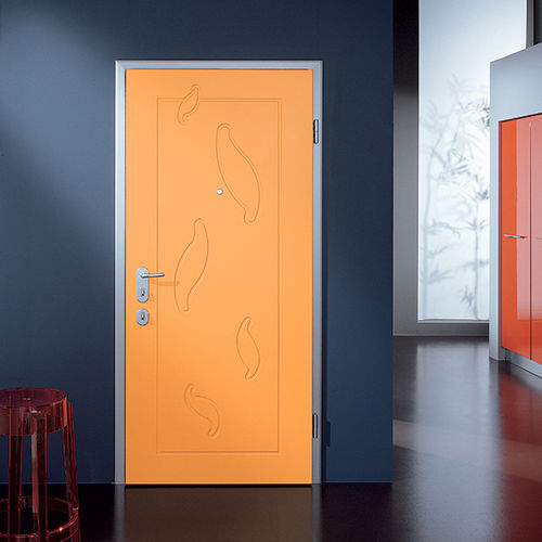 Porta d'ingresso - JUNIOR - Di.Bi. Porte Blindate - in legno / battente / senza vetri