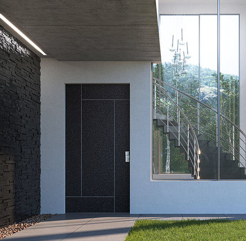 Rivestimento per porta in alluminio - Plana  - Di.Bi. Porte Blindate