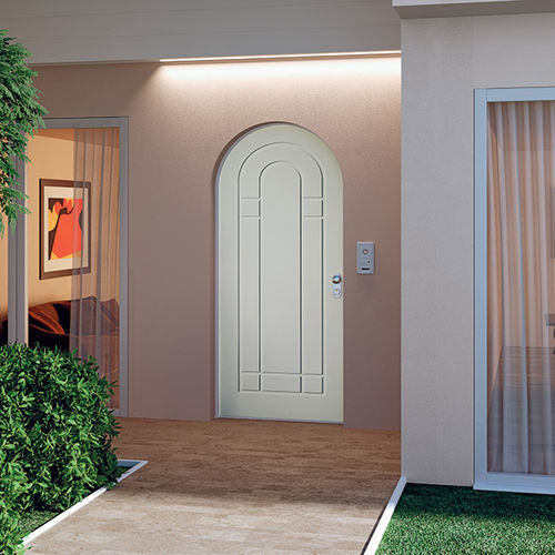 Porta ad arco - 884 - Di.Bi. Porte Blindate - d'ingresso / in lamiera d'acciaio / in acciaio galvanizzato