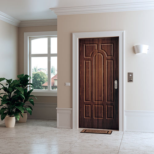 Porta d'ingresso - Argo Plus - Di.Bi. Porte Blindate - in acciaio galvanizzato / battente / contemporanea