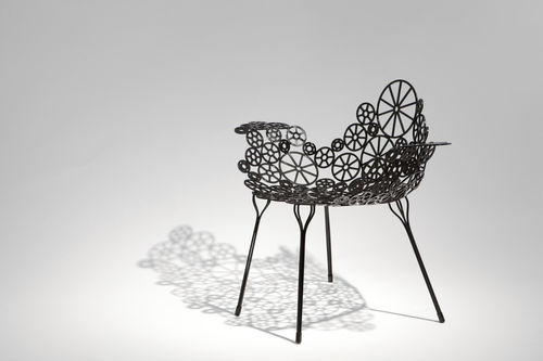 Poltrona design originale - ESTRELA - A lot of Brasil - in acciaio / da giardino