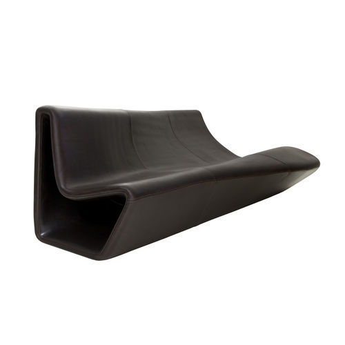 Divano contemporaneo - RPH - A lot of Brasil - da esterno / in pelle / marrone