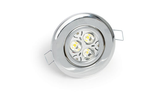 Luce LED - AR 02 - AKDENIZ Display Systems - rotonda / per vetrina / in metallo