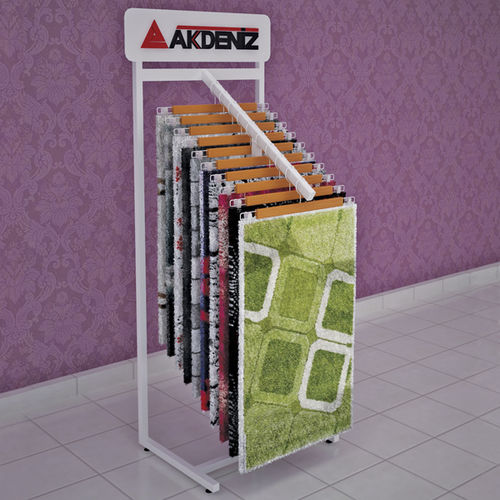 Espositore per tappeti in metallo - AK 304 - AKDENIZ Display Systems - per negozio