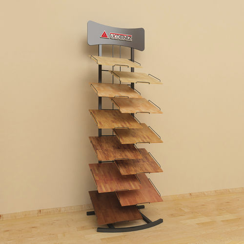 Espositore per parquet - LS-1101 - AKDENIZ Display Systems - in metallo / per negozio