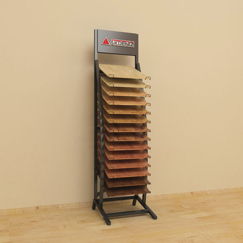 Espositore per parquet - LS-1401 - AKDENIZ Display Systems - in metallo / per negozio