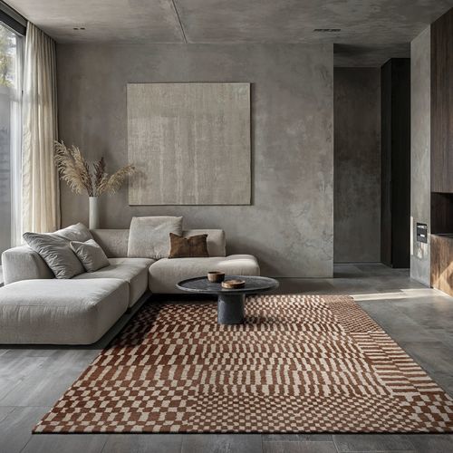 Tappeto contemporaneo - KSAR 9653 - Louis De Poortere - a motivi / in plastica riciclata / in poliestere (PES)