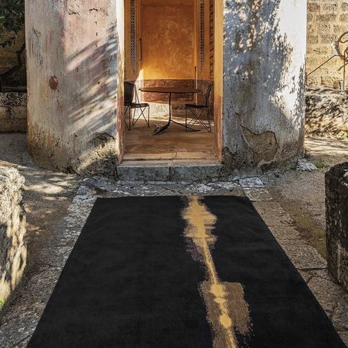 Tappeto contemporaneo - LINARES - Louis De Poortere - con motivo a onde / in poliestere / in cotone