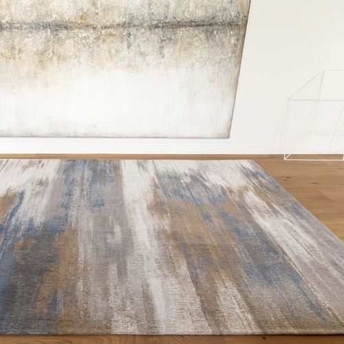 Tappeto contemporaneo - Grey Impression 9122 - Louis De Poortere - a tinta unita / in poliestere / in plastica riciclata