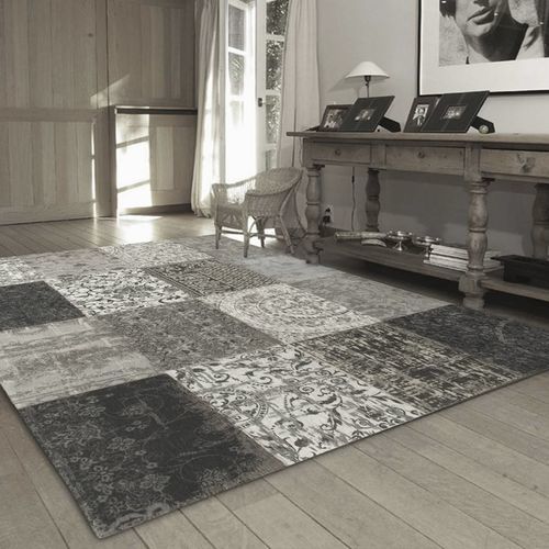 Tappeto contemporaneo - 8101 - Louis De Poortere - patchwork / in lana / in cotone