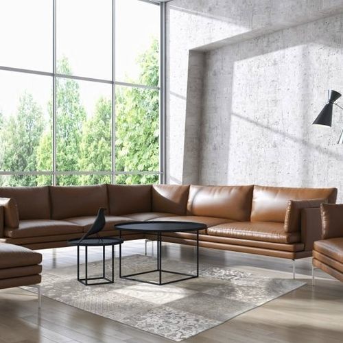 Tappeto contemporaneo - GHENT BEIGE 8982 - Louis De Poortere - patchwork / in plastica / in lana