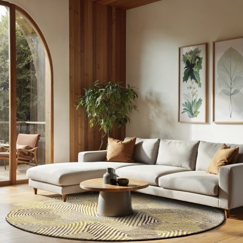 Tappeto contemporaneo - HIPPY 9799 - Louis De Poortere - geometrico / in plastica riciclata / in poliestere