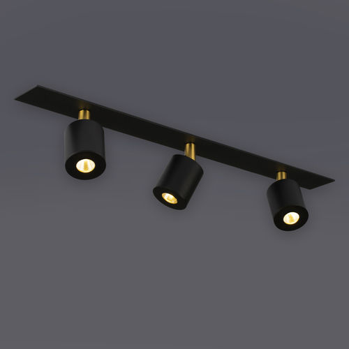 Faretti a binario LED - TWIST - LED LAB - tondo / in alluminio / contract