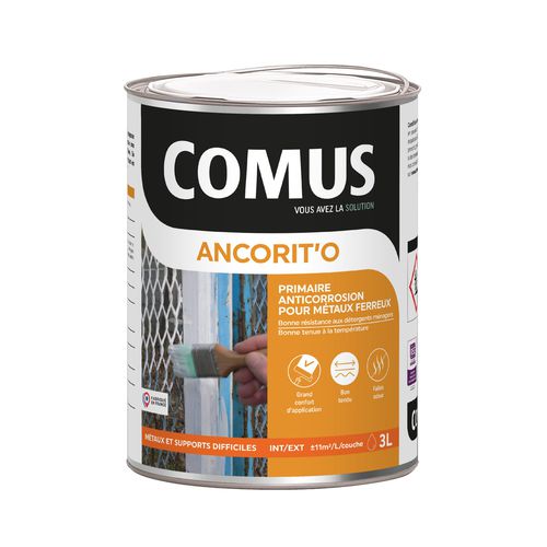 Primer per metallo - ANCORIT’O - Comus - a base d'acqua / per esterni / indoor