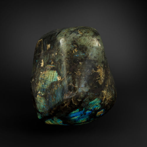 Scultura in pietra naturale - GUIDERO_LABRADORITE_GEMSTONE_LAB35_14kg - GUIDERO Holland BV