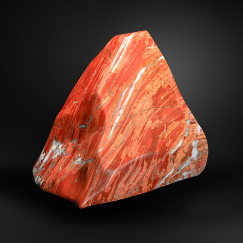 Scultura in pietra naturale - GUIDERO_RED_JASPER_GEMSTONE_RSJ23_108kg - GUIDERO Holland BV