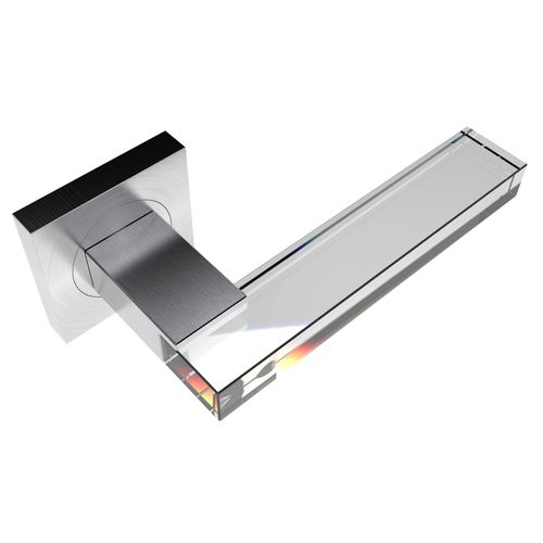 Maniglia per porta a vetri -  GUIDERO™ Pacha - GUIDERO Holland BV - in acciaio inossidabile / in cristallo / contemporanea