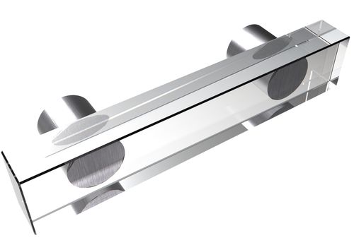 Maniglia per mobile in cristallo - SQUARE 130 - GUIDERO Holland BV