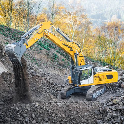 Escavatore cingolato - R 956 LITRONIC - Liebherr  - per cantiere / diesel / Tier 4